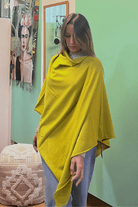 Zura Poncho Cashmere Viscose Blend - All Colours.