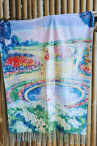 Frida Kahlo Soft Cashmere Viscose Woollen Scarf Fully Reverisble.