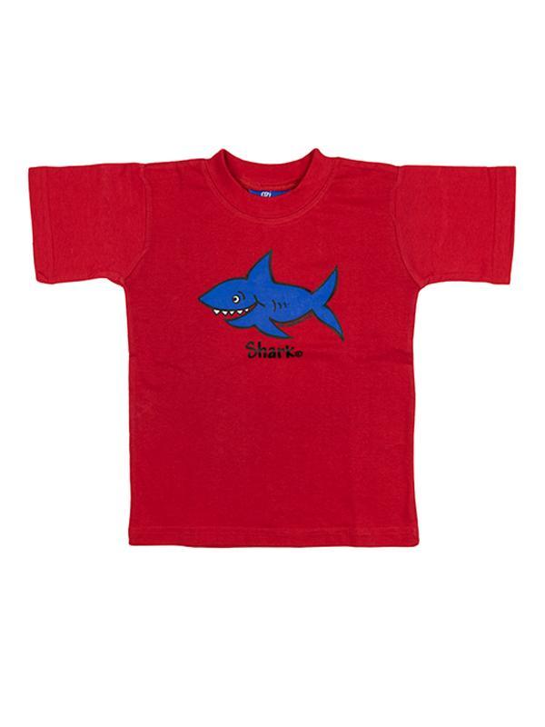 9062 Ozi Varmints Cotton Solid T-Shirt - Shark Ozi Varmints 