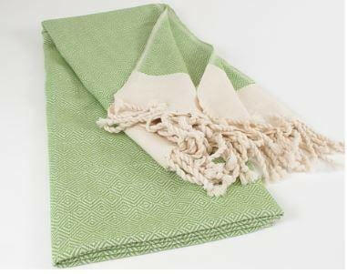 The Original Turkish Towel Peshtemal  DIAMOND WEAVE  - Made in Turkey.