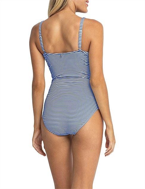 Sunseeker Summer Strip DDE Soft Strap One Piece Swimwear - OZ RESORT