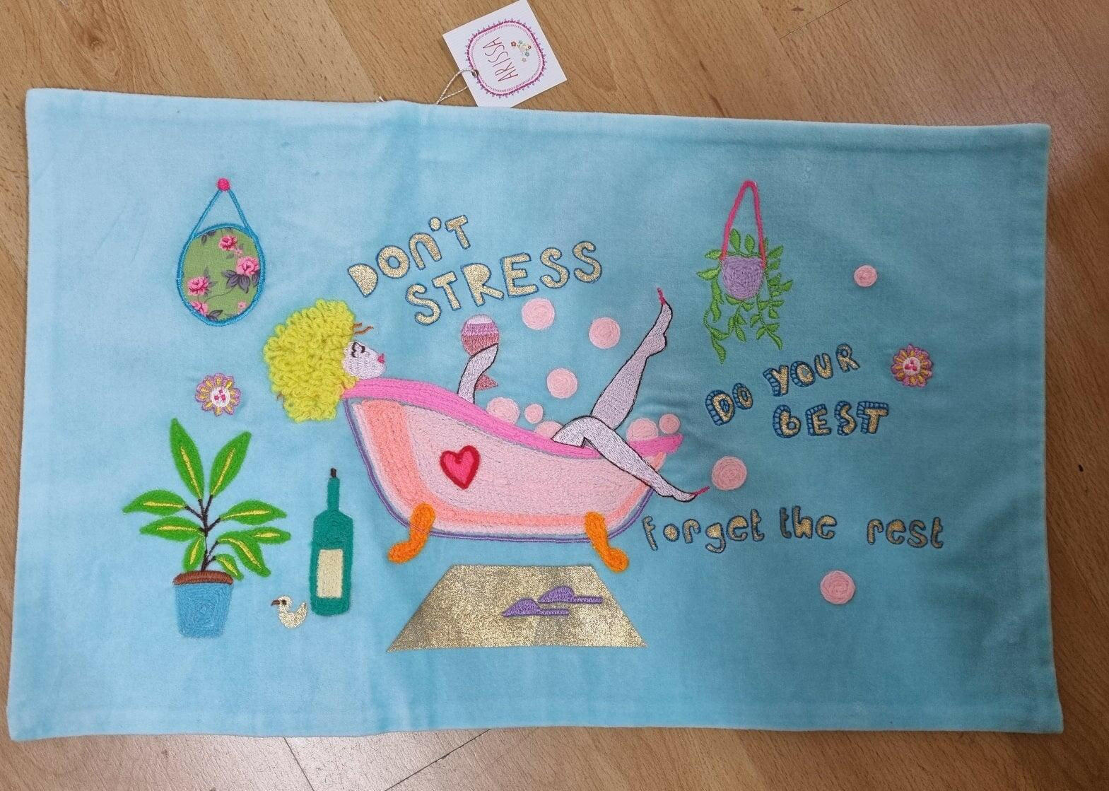 No Stress Cushion Cover 30 x 50 cm.