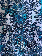 Artesands  Floral Aqua Tankini Plus Size.