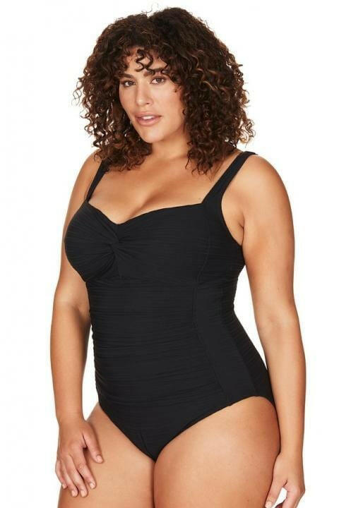 Artesands MultiCup Crossfront One Piece Black.