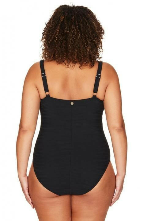 Artesands MultiCup Crossfront One Piece Black.
