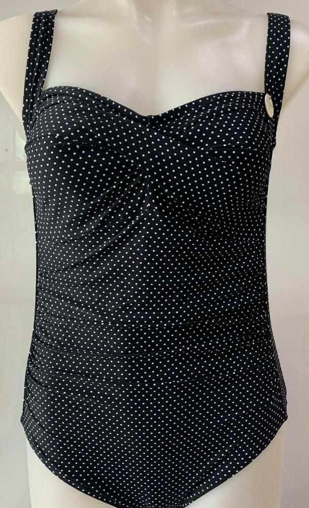 Artesands MultiCup Crossfront One Piece Black.