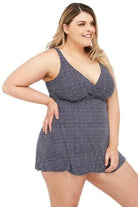 Artesands AT17233ZZ Navy Multicup Swim Dress.