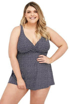 Artesands AT17233ZZ Navy Multicup Swim Dress.