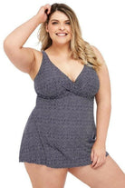 Artesands AT17233ZZ Navy Multicup Swim Dress.