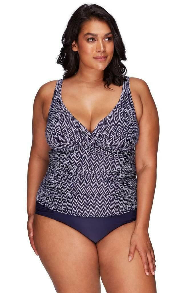 Artesands AT3721ZZ D - G Cup Tankini Plus Size.