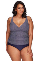 Artesands AT3721ZZ D - G Cup Tankini Plus Size.