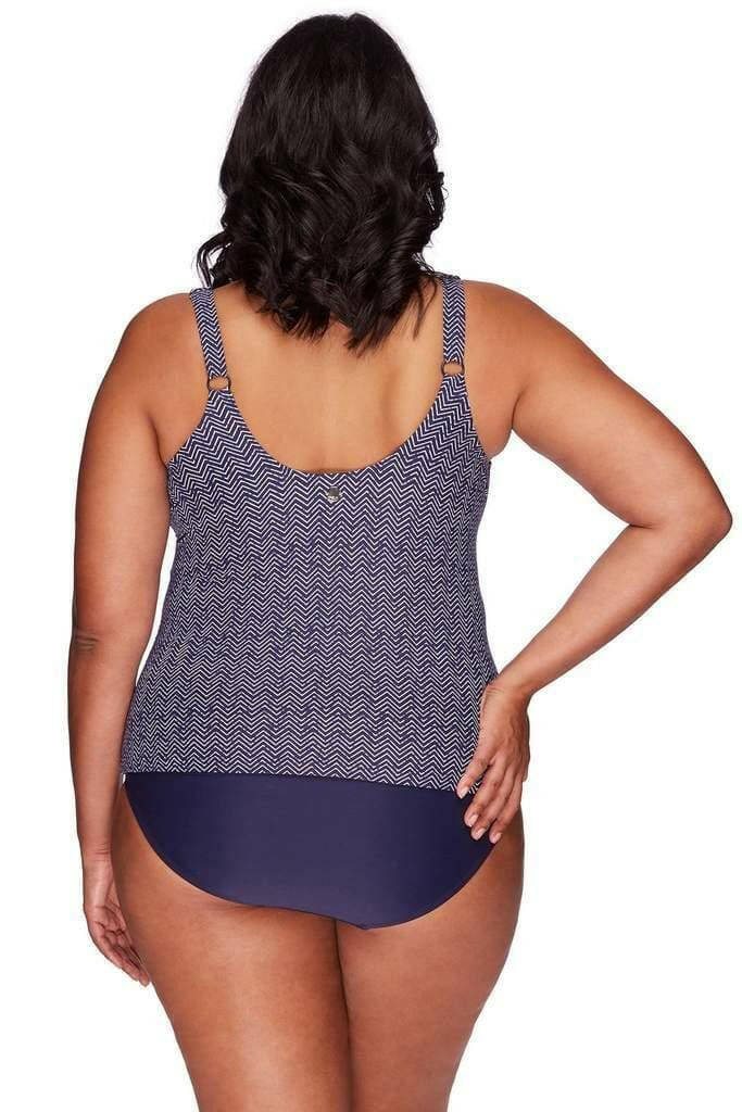 Artesands AT3721ZZ D - G Cup Tankini Plus Size.