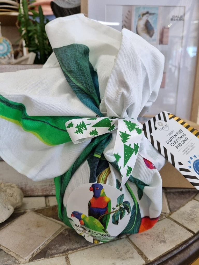 Australian Native Birds Gift Box Sets of Tea Towels Gift Packs Lisa Glynn 