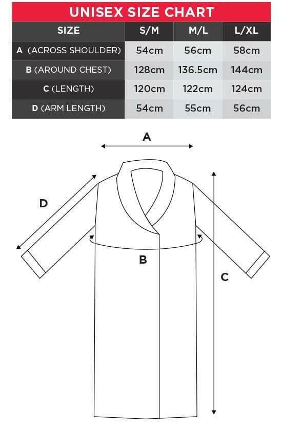 Bambury Micro Plush Bath Robe.