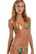 Blueman Brazilian Bikini Top Stripe.