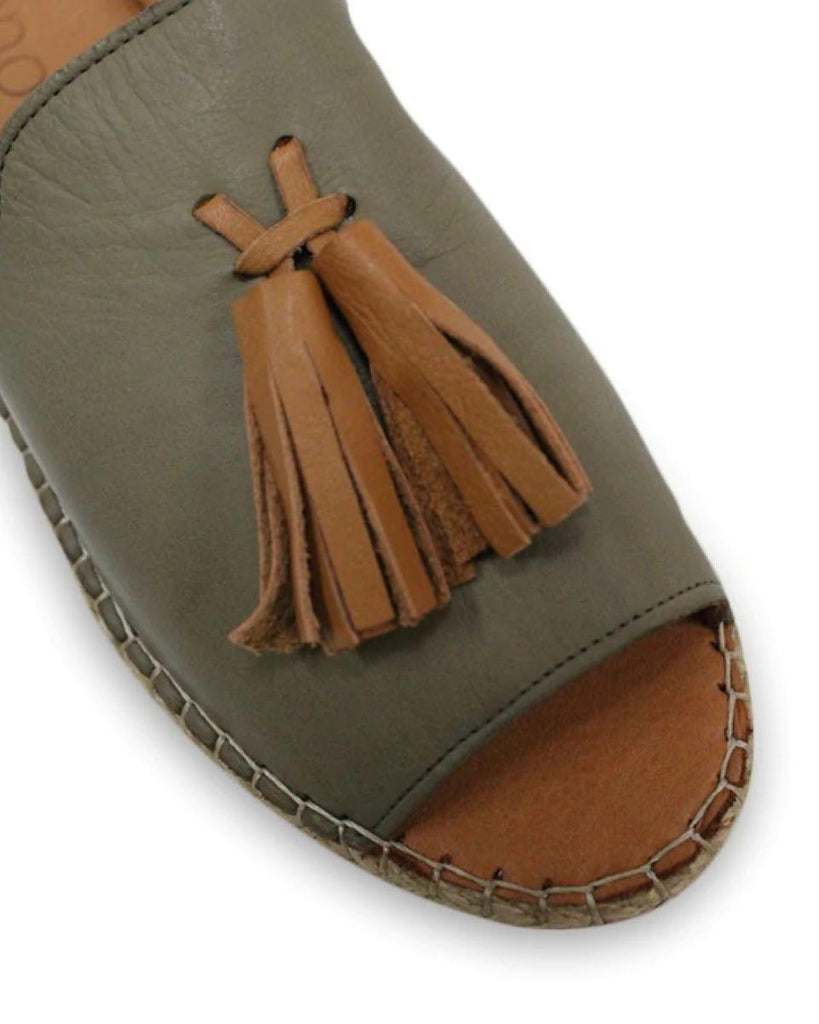 Bueno Rogue Brook/Coconut 20WJ0311 Plain Espadrillas Leather Shoes Bueno 