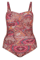 Capriosca Bohemian Sunset Bandeau One Piece.