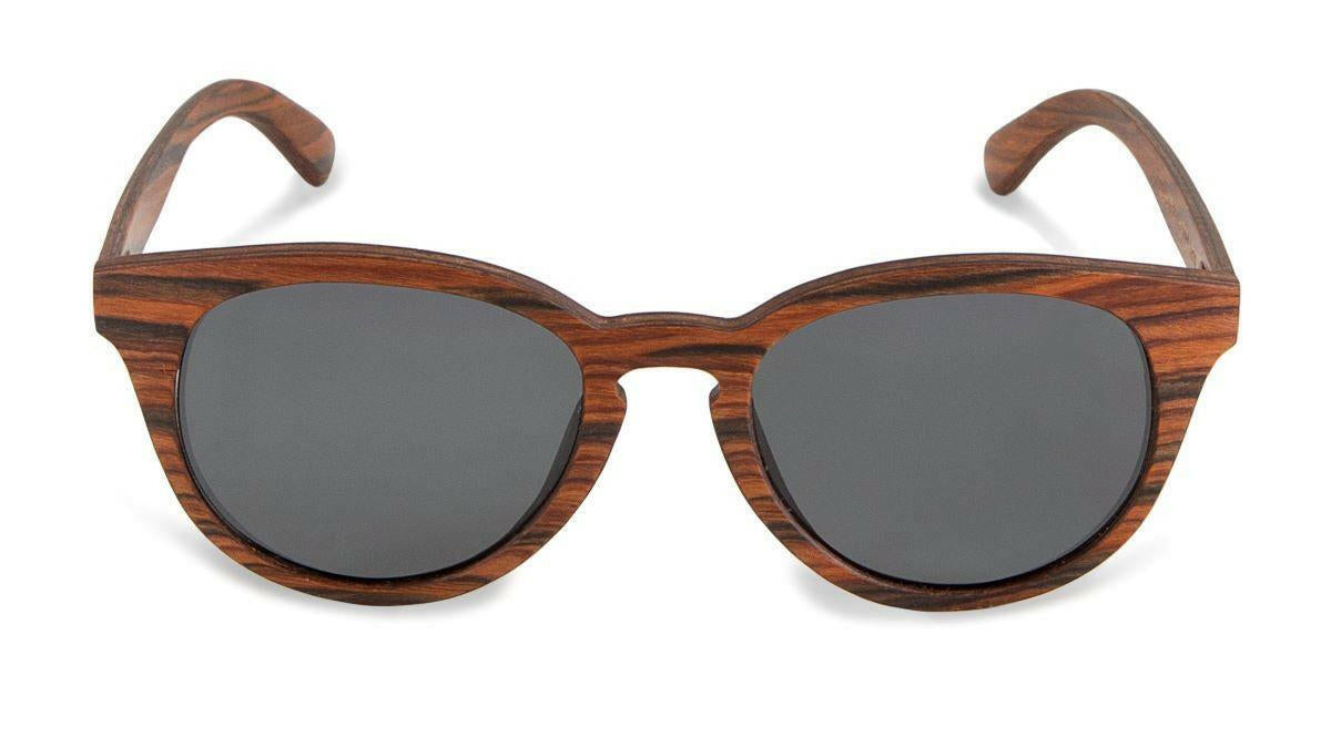 Chanj Sunglasses Byron Sustainable Sunglasses Handcrafted FSC Wood.