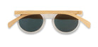 Chanj Sunglasses Dolphin 400+ Polarised Sustainable Handcrafted FSC Wood.