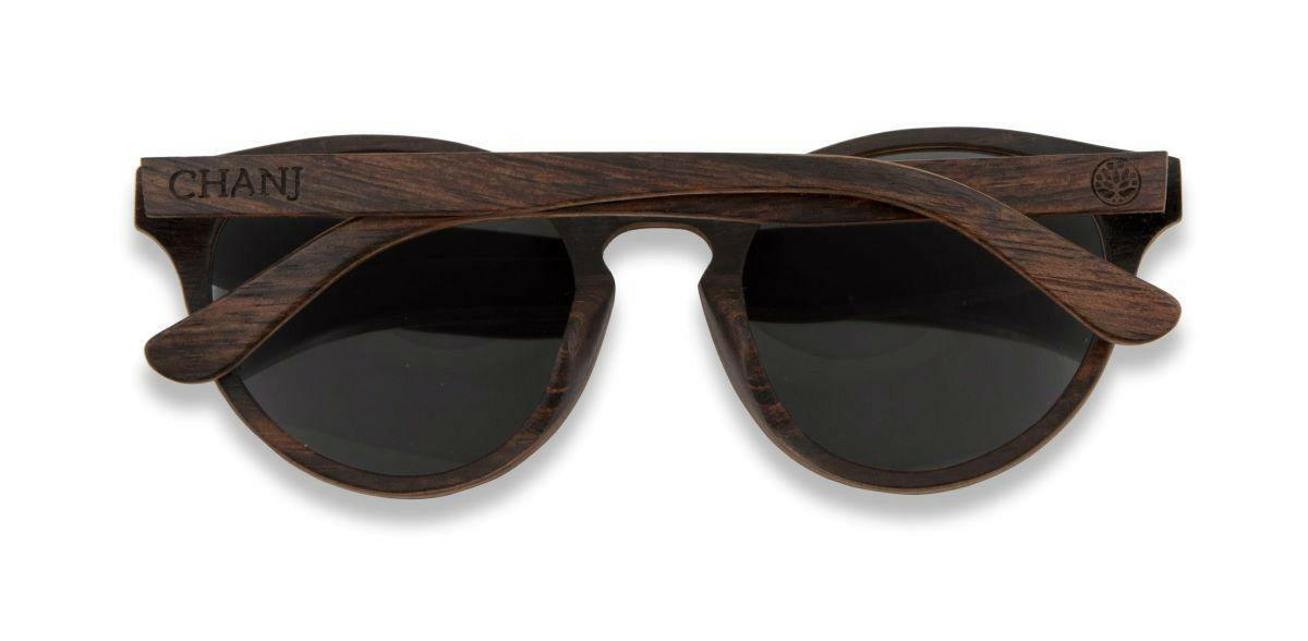 Chanj Sunglasses Noosa Sustainable Sunglasses Handcrafted FSC Wood.