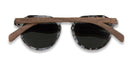 Chanj Sunglasses Pearl Sustainable Sunglasses Handcrafted FSC Wood.