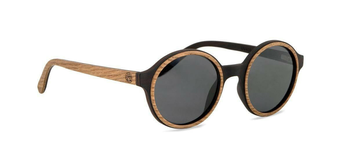 Chanj Sunglasses Tamarama Sustainable Sunglasses Handcrafted FSC Wood.