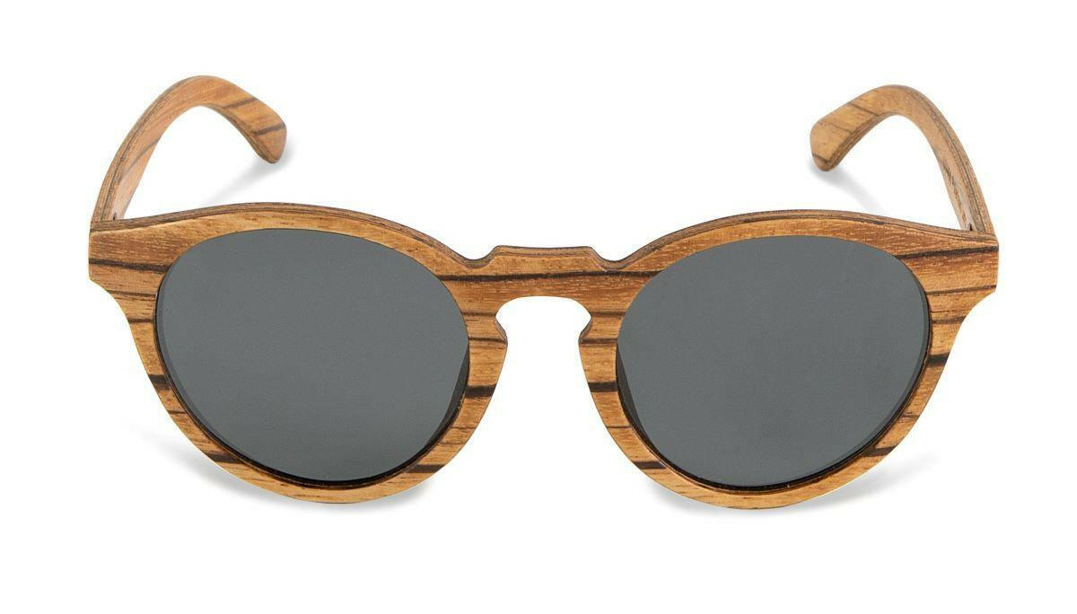 Chanj Sunglasses Whitehaven Sustainable Sunglasses Handcrafted FSC Wood.