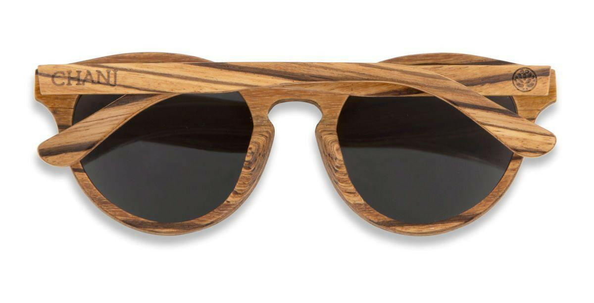 Chanj Sunglasses Whitehaven Sustainable Sunglasses Handcrafted FSC Wood.