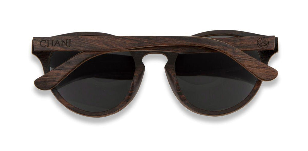 Chanj Sunglasses Noosa Sustainable Sunglasses Handcrafted FSC Wood Sunglasses CHANJ 