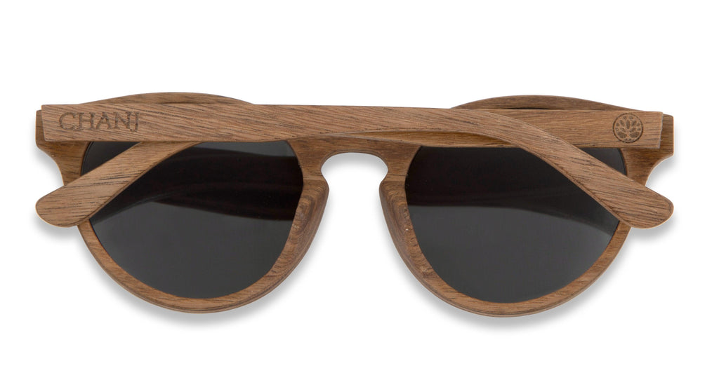 Chanj Sunglasses Palmy Sustainable Sunglasses Handcrafted FSC Wood Sunglasses CHANJ 