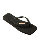 Damien Hall Original Signature Gold Badge Thongs - Flip Flops.