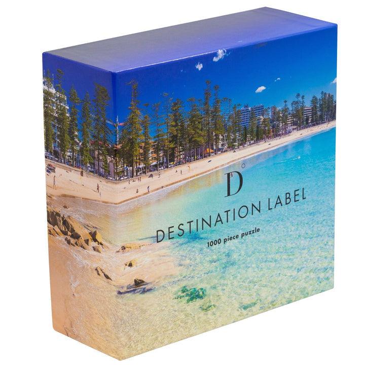 Destination Label Manly Blues 1000pc Puzzle Puzzles Destination Label 