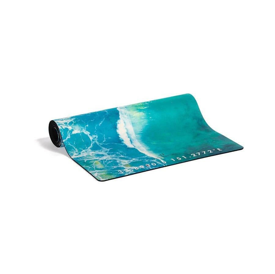 Destination Label Salty Swell Yoga Mat.