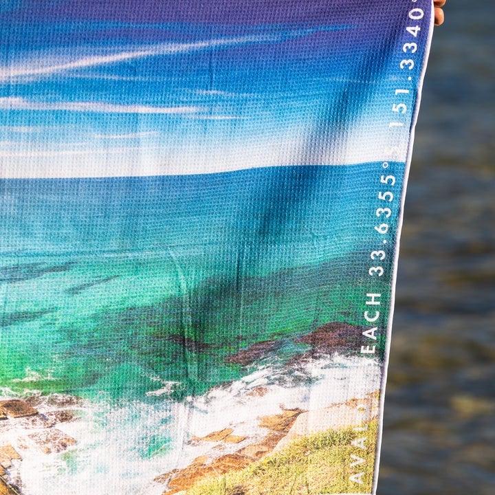 Destination Towels - Avalon Painting Sand Free Beach Towel Towels Destination 