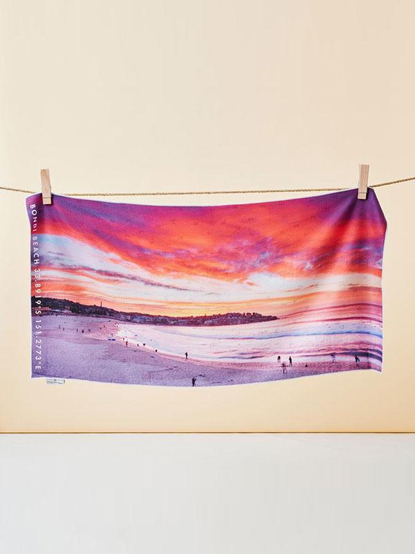 Destination Towels - Bondi Inferno sand free beach towel Towels Destination 