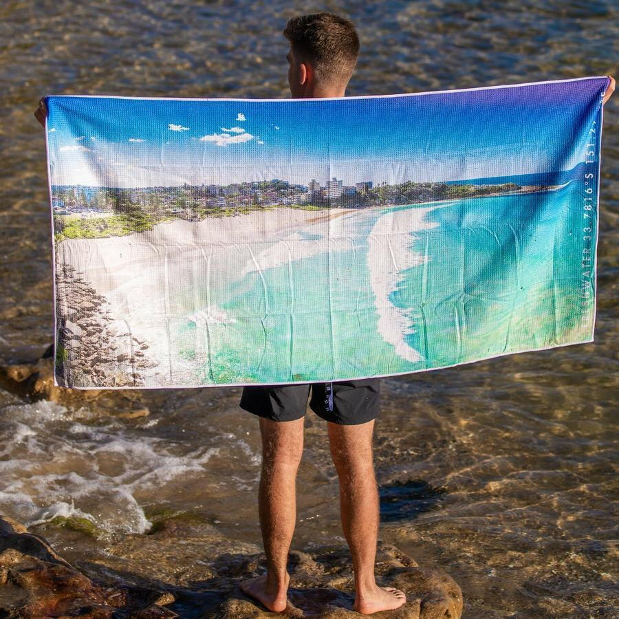 Destination Label Freshwater Beach - Freshwater Swell.