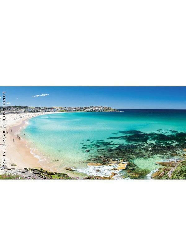 Destination Towels - Bondi Blues Sand Free Beach Towel.