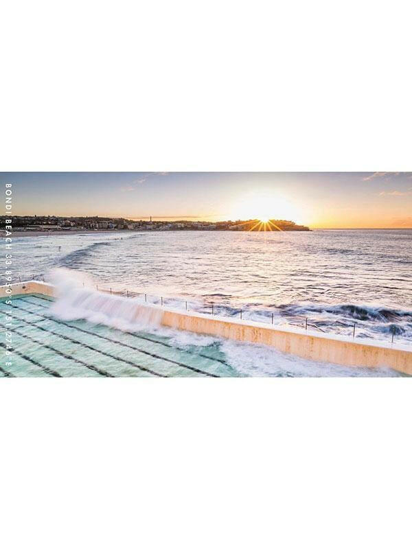 Destination Towels - Glass Half Full sand free beach towel.