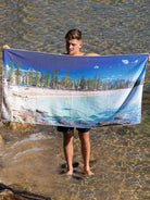 Destination Towels - Manly Moments sand free beach towel.