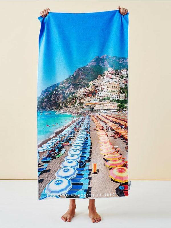 Destination Towels - Positano Summer sand free beach towel.