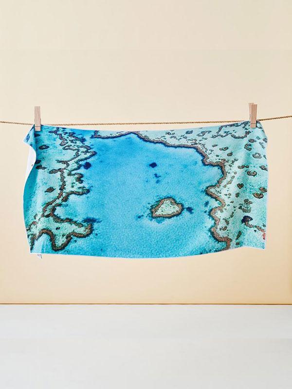 Destination Towels - Reef Love sand free beach towel Towels Destination 