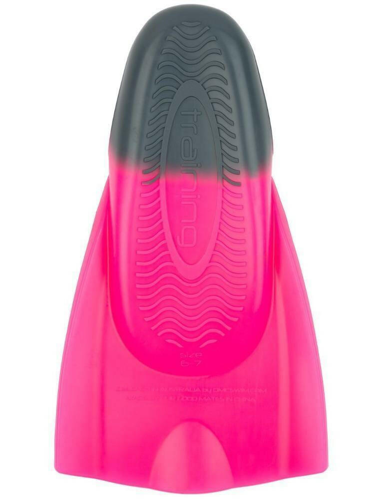 DMC fins Training Hot Pink Charcoal.