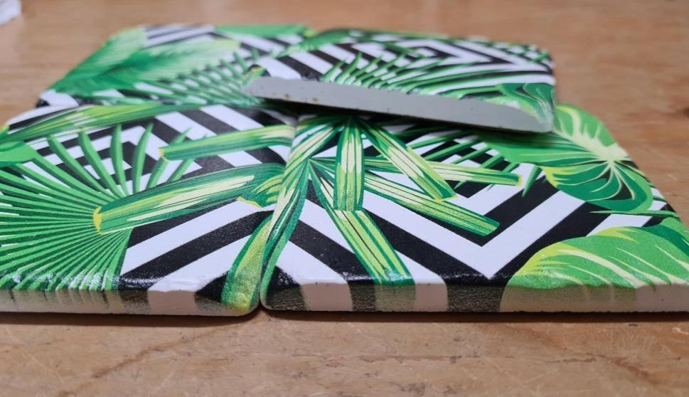 DWBH COS292 Resin Drink Coaster Set - set of 4.