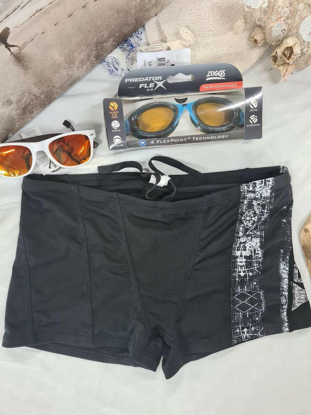 Mens Euro Leg Chlorine Resist Boyleg Finz Swimwear.