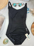 Finz Chlorine Resist One Piece Black.