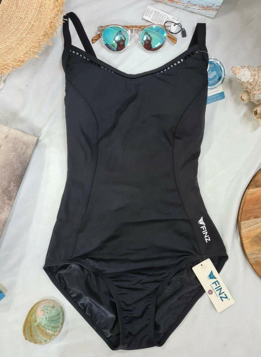 Finz Chlorine Resist One Piece Black.