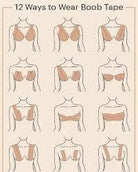 Gone Bra The Ultimate Breast Lift Medical Tape.