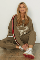 Hammill & Co Wild High Low Vintage Sweat Shirt.