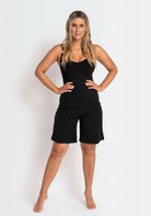 Jantzen Cosmopolitan Roll Top Active Boardshort Black.