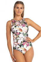 Jantzen JA84336MAS Bottega High Neck Mastectomy One Piece.